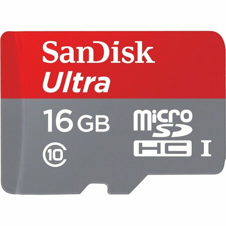 SANDISK MicroSDHC UHS I Card Adapt 16 SDSQUNC016GAN6I